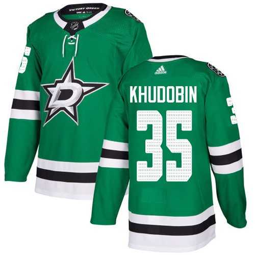 Men's Dallas Stars #35 Anton Khudobin Green Stitched NHL Jersey Dzhi,We sell and wholesale Men's Dallas Stars #35 Anton Khudobin Green Stitched NHL Jersey Dzhi on line form chian!